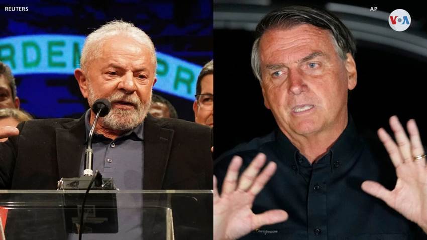 Bolsonaro y Lula disputarán segunda vuelta tras reñida votación