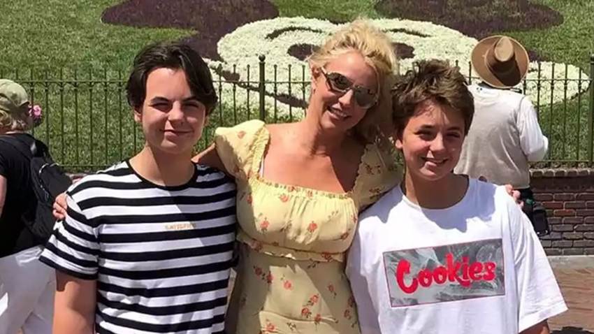 Tras su arresto, Britney Spears regresa a Instagram con un video junto a su hijo Jayden