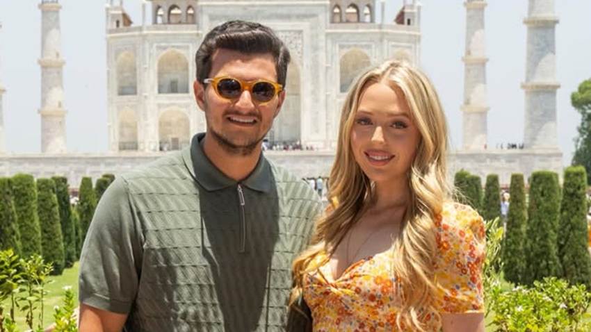 Las espectaculares fotos de Tiffany Trump y su esposo durante su visita al Taj Mahal