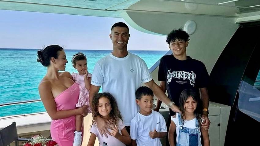 Cristiano Ronaldo recarga energías en familia antes del Mundial 2026
