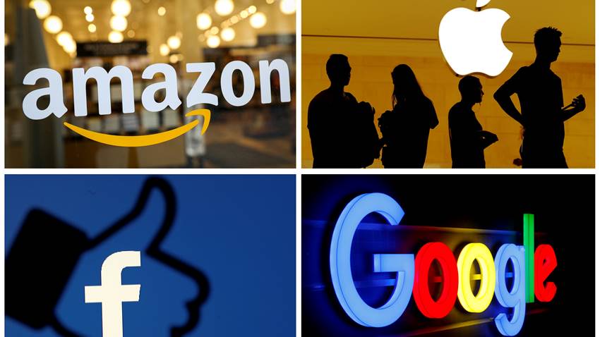 EE.UU.: ejecutivos de Google, Amazon, Facebook y Amazon declaran ante el Congreso