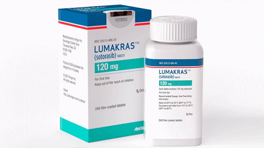 El sotorasib se muestra eficaz contra el cáncer de pulmón causado por una mutación