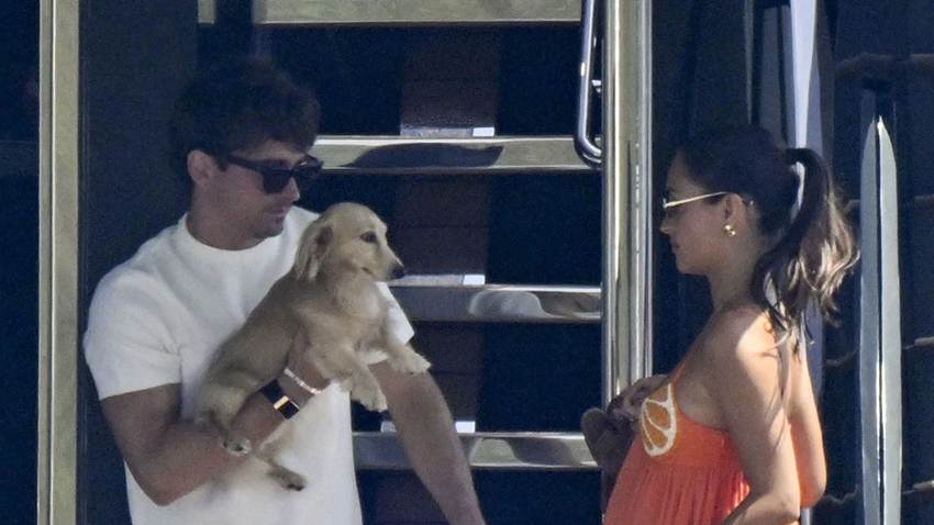 El verano más especial de Charles Leclerc y Alexandra: así disfrutan la espera de su primer bebé