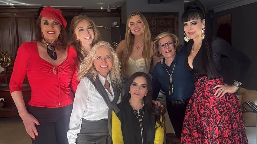 Carla Estrada celebra su cumpleaños con queridas amigas como Maribel Guardia, Lucía Méndez, Marjorie de Sousa y Laura Flores