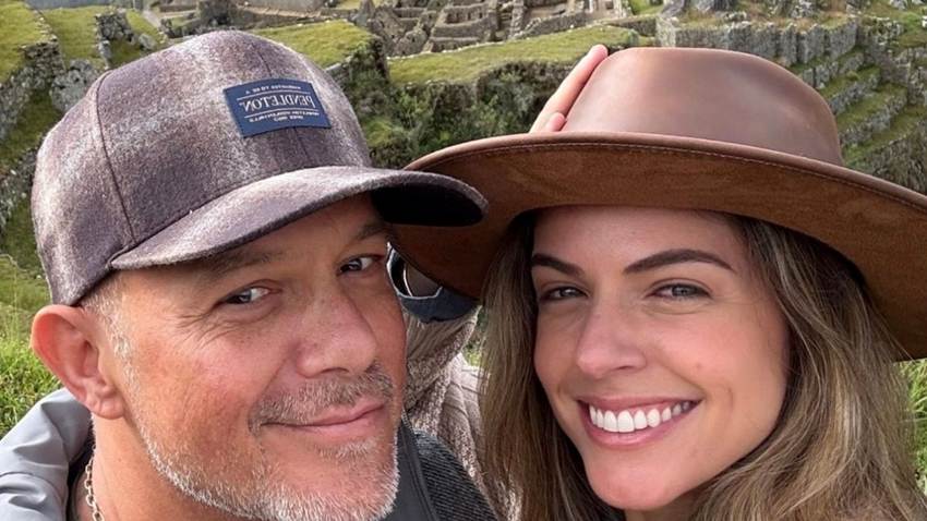 Alejandro Sanz y Stephanie Cayo, de paseo romántico en Machu Picchu