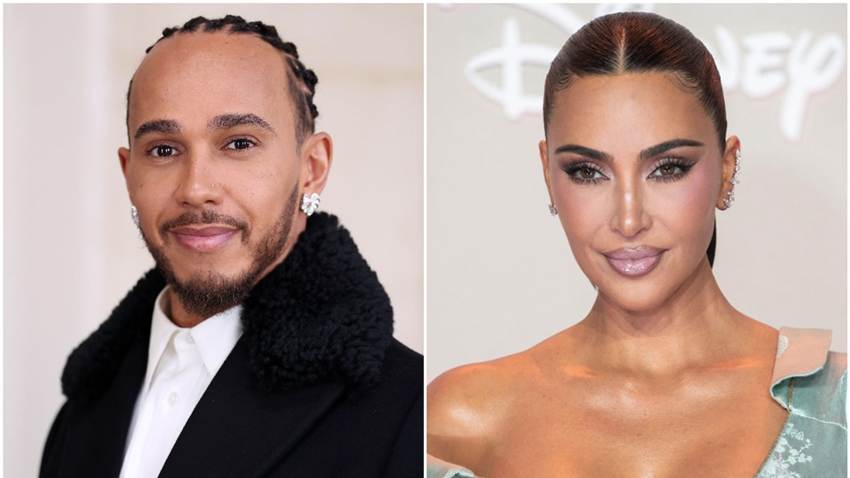 Kim Kardashian y Lewis Hamilton hacen oficial su romance con un video lleno de adrenalina