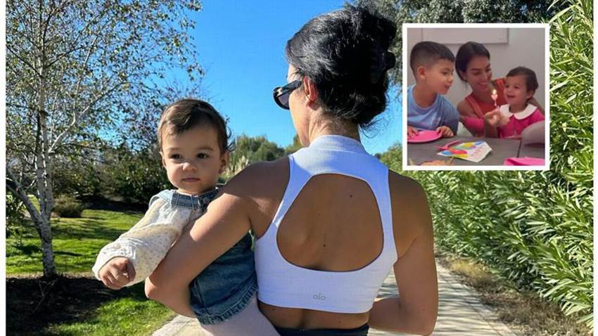 Así celebró su segundo cumpleaños Bella Esmeralda, hija de Cristiano Ronaldo y Georgina Rodríguez