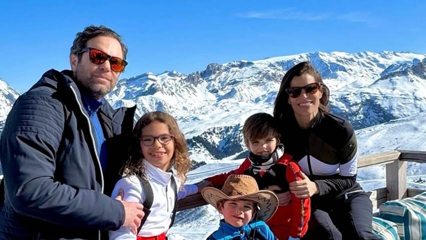 Bárbara Coppel celebra los 7 años de su hijo Killian en los Alpes franceses