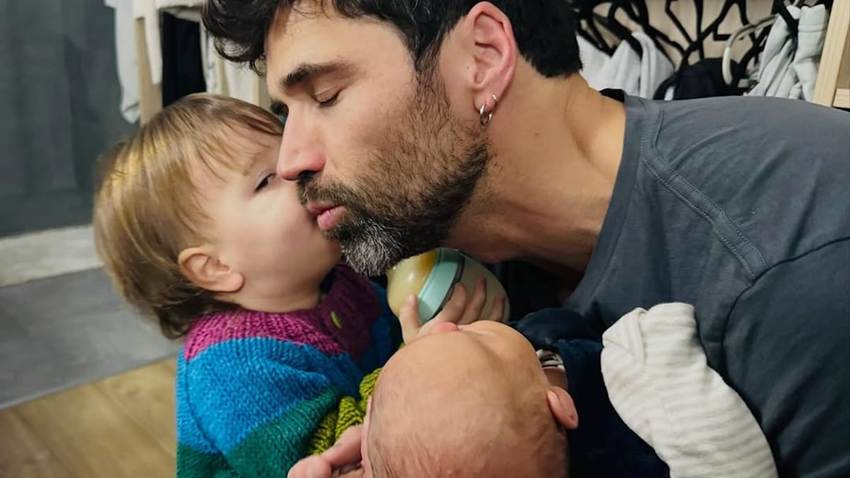 Matías Novoa se sincera sobre sus hijos con Michelle Renaud y lo que hará para no extrañarlos