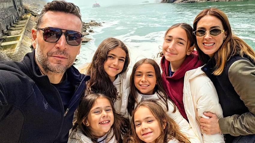 Jacky Bracamontes y su familia celebran el cumpleaños de Martín Fuentes en las cataratas del Niágara