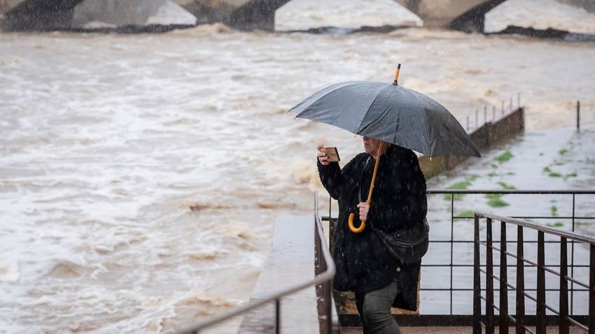 Girona a medio gas debido al temporal: “Que nadie se acerque a los ríos”