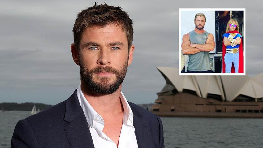 Hijo de Chris Hemsworth y Elsa Pataky se convierte en superhéroe, ¡igualito a papá!
