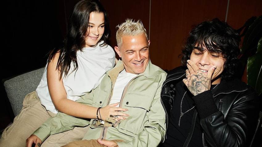 Alejandro Sanz y su hija Manuela celebran los 23 años de Alexander