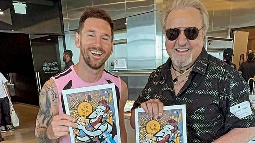 Así vivió Carlos Villagrán 'Kiko' su emocionante encuentro con Lionel Messi