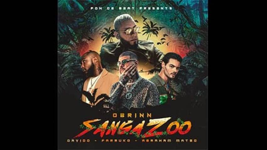Abraham Mateo con Davido, Obrinn y farruko unen fuerzas en el lanzamiento de “Sanga Zoo”