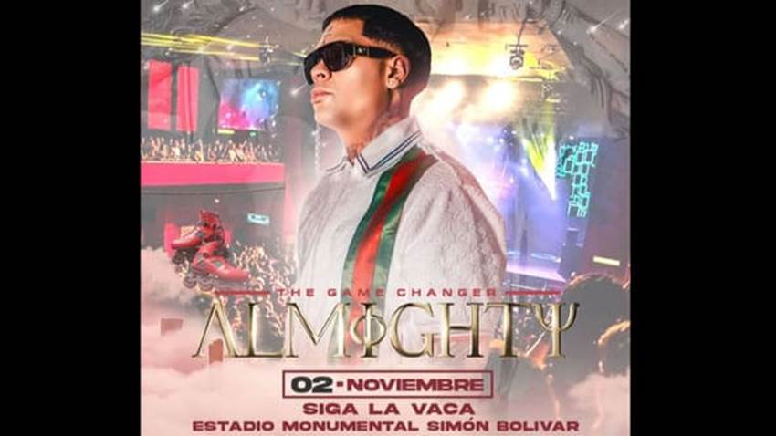 Almighty llegará con su “Endiosau Tour” a Venezuela