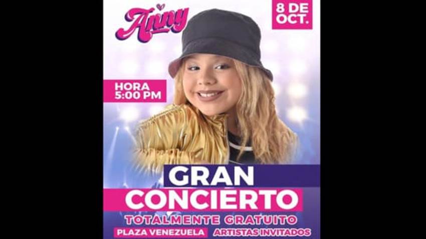Anny “La Niña del Flow” le dará la bienvenida al regreso a clases con un gran concierto
