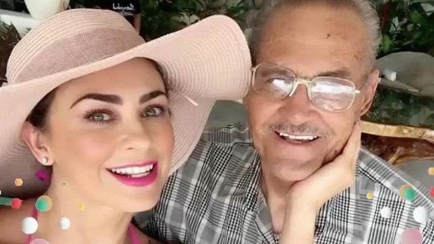 Aracely Arámbula recuerda con orgullo la promesa que le hizo a su papá