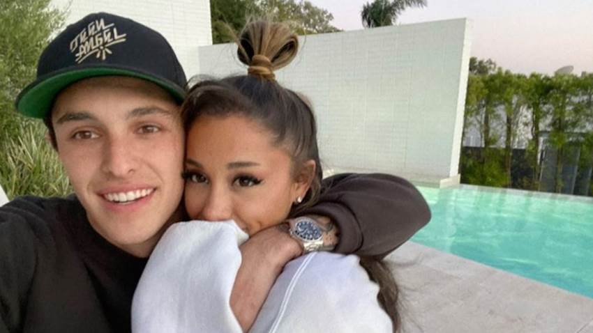 Ariana Grande y Dalton Gómez, así fue su íntima boda