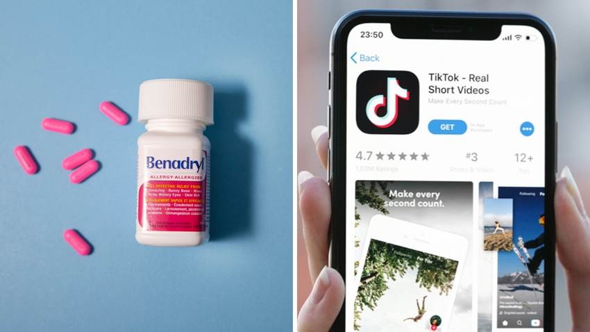 TikTok tiene un nuevo reto peligroso: ¿qué es el Benadryl Challenge y por qué debes evitarlo?