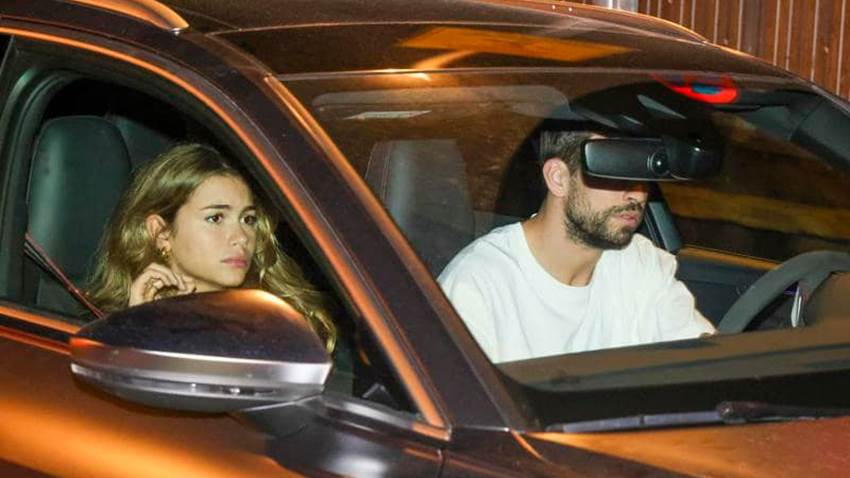 Piqué reaparece con Clara Chía por primera vez tras llegar a un acuerdo con Shakira