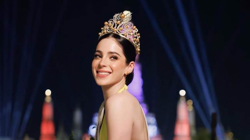 Fátima Bosch, Miss Universe, regresa a México en medio de la polémica con Nawat