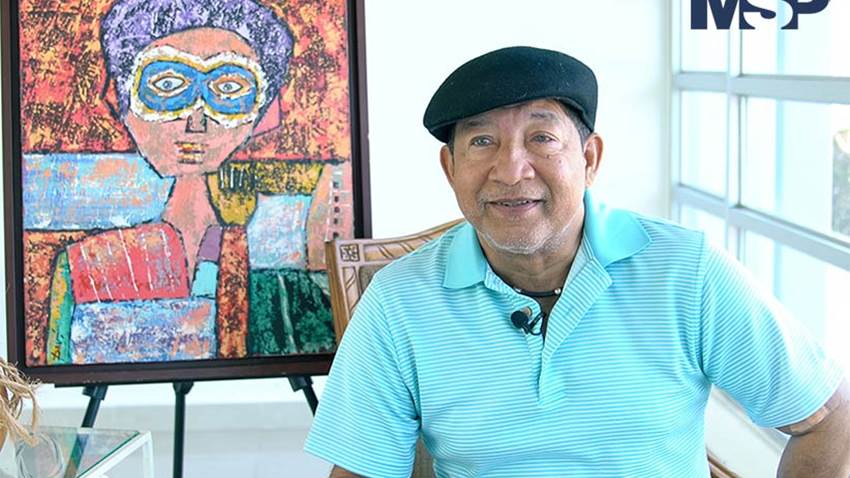 El arte inspira al periodista David Santiago en medio de los estragos de la diabetes y su enfermedad renal