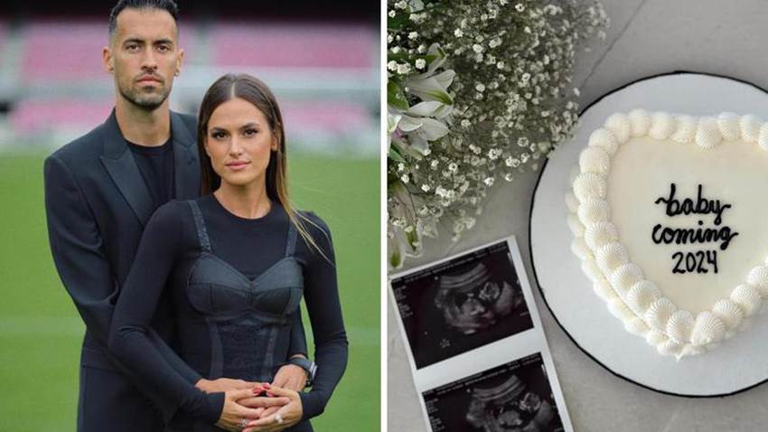 Elena Galera y Sergio Busquets esperan a su tercer bebé y es...