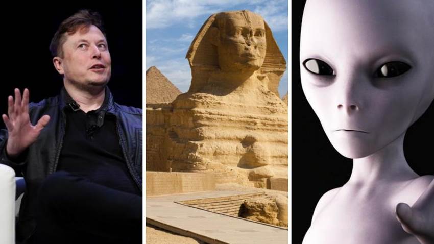 Elon Musk dijo que las pirámides de Egipto fueron construidas por aliens y el gobierno le respondió
