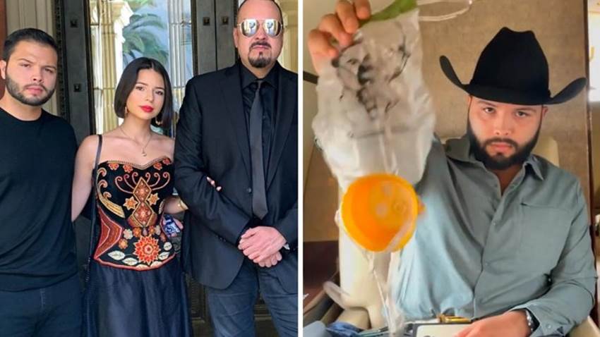 Pepe Aguilar y su familia se llevan el susto de sus vidas a bordo de un avión