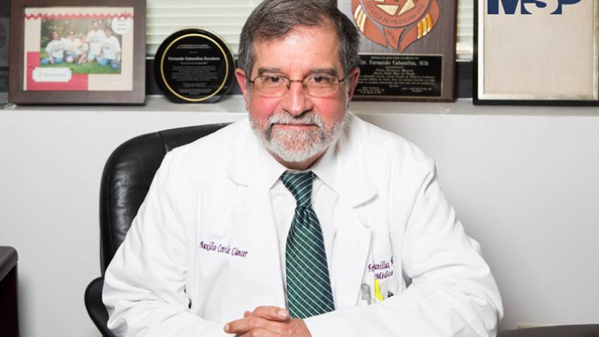 Orgullo boricua: Dr. Fernando Cabanillas dispuesto a encontrar la cura del linfoma no Hodgkin