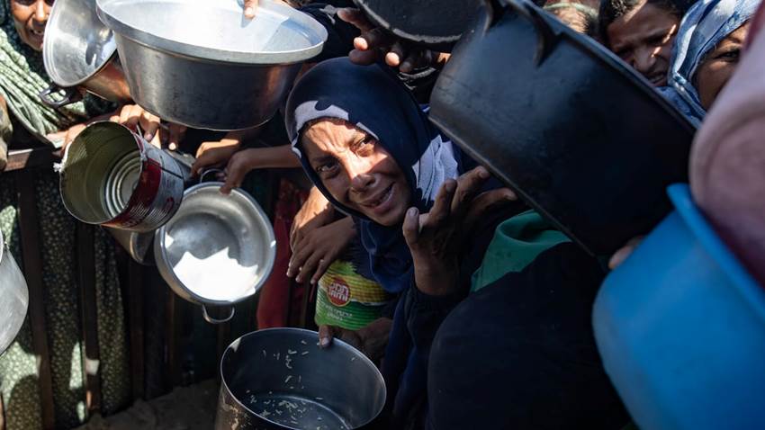 Ocho personas, entre ellas dos bebés, mueren por inanición en Gaza, y ya son 281 las víctimas directas de la hambruna
