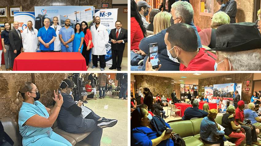 Exitosa e histórica alianza entre pacientes y el Centro Cardiovascular de Puerto Rico y el Caribe