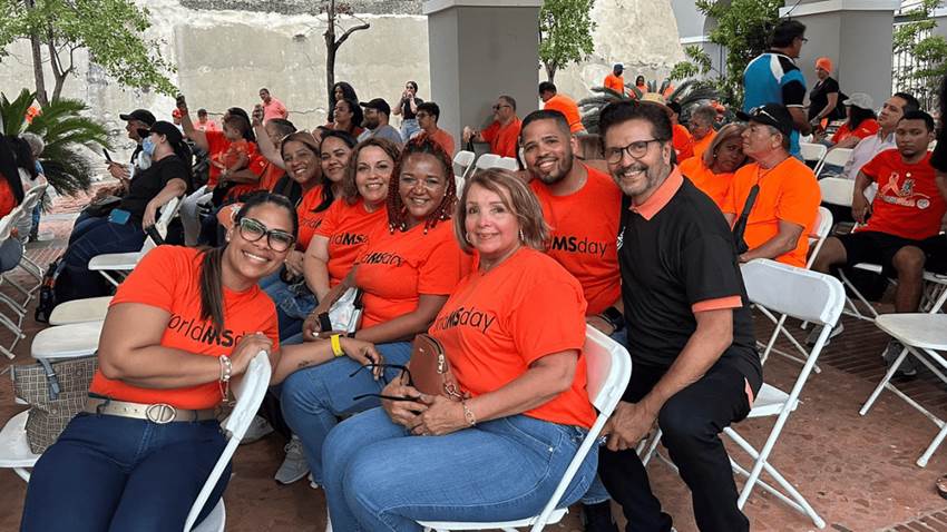 Realizan extraordinario encuentro por los pacientes con esclerosis múltiple en Puerto Rico