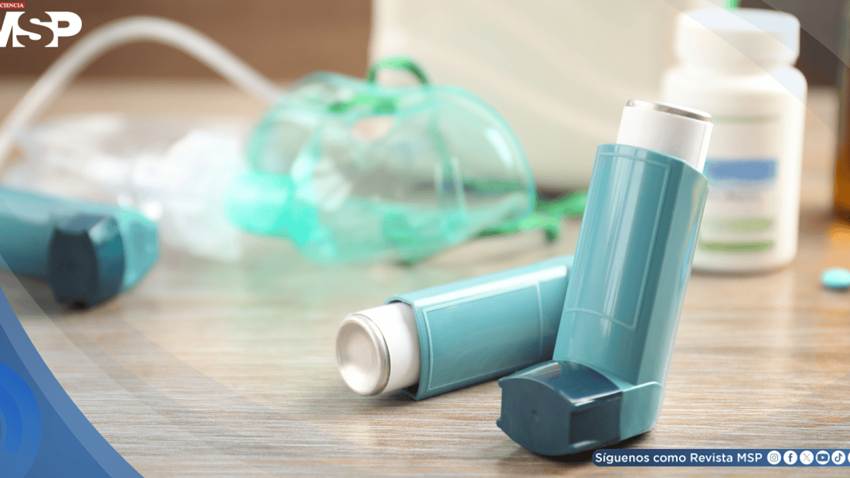 Más de 2,5 inhaladores SAMA al año alertan sobre asma mal controlada, según estudio