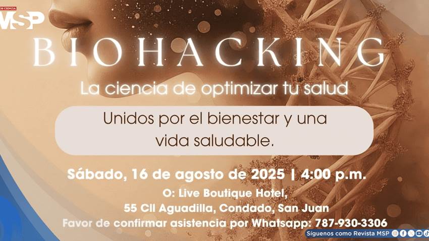 Gala en San Juan reunirá lo último en medicina antienvejecimiento, biohacking y cirugías estéticas