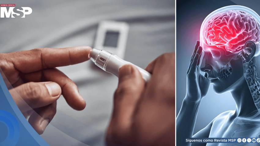 La diabetes podría aumentar el riesgo de demencia: Afecta al cerebro por inflamación y cambios en glucosa