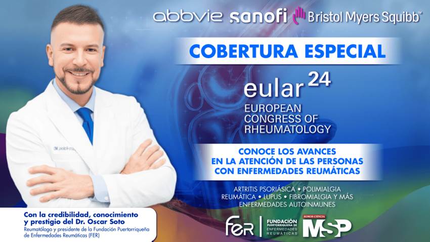 Cobertura especial de EULAR 2024: RevistaMSP presente con lo último de la reumatología mundial