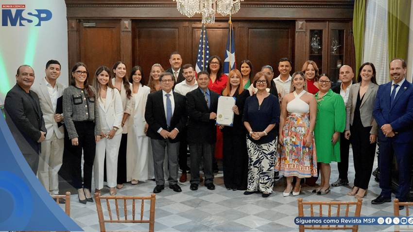 Conmemoran Día Nacional la Dermatitis Atópica con Entrega de Proclama y encendido en el Depto. de Estado