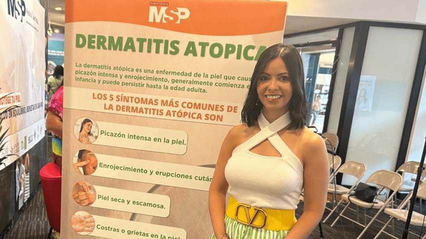 Dermatitis atópica: Se piensa que entre un 15 a 20 % niños pueden tenerla