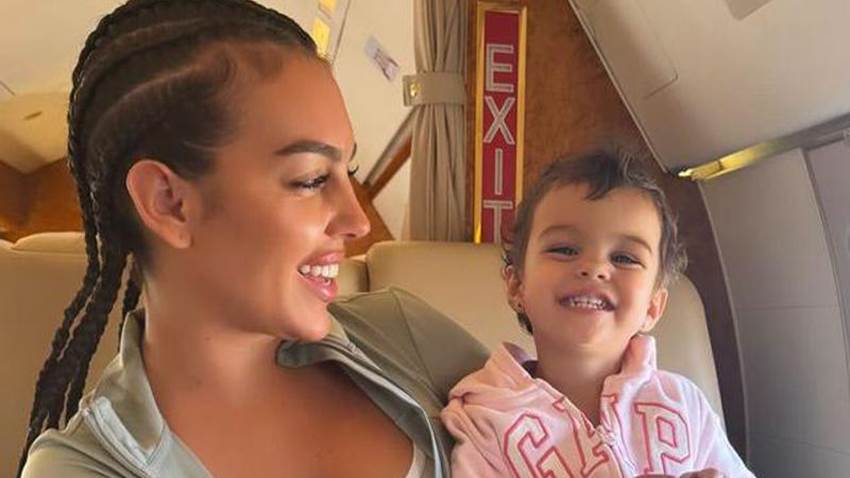 Georgina Rodríguez muestra lo grande y linda que está Bella Esmeralda a días de cumplir dos años