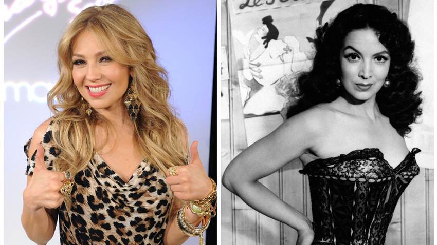 Thalía se declaró fan de María Félix en una carta muy especial