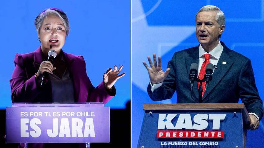 Segunda vuelta de las elecciones presidenciales en Chile: cuáles son los debates confirmados entre Jara y Kast