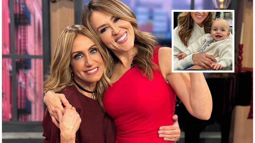Lili Estefan, la más emocionada con la visita del bebé de Tanya Charry a su programa