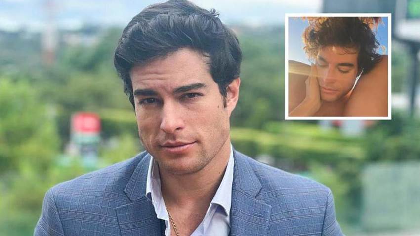Danilo Carrera se deja ver muy enamorado junto a su novia a la orilla del mar