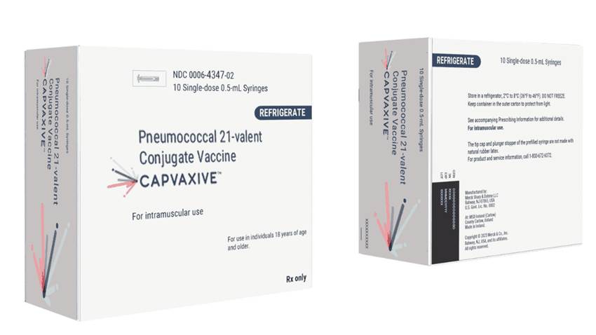 Los CDC’s recomiendan CAPVAXIVE™ para la vacunación antineumocócica en adultos mayores de 50 años