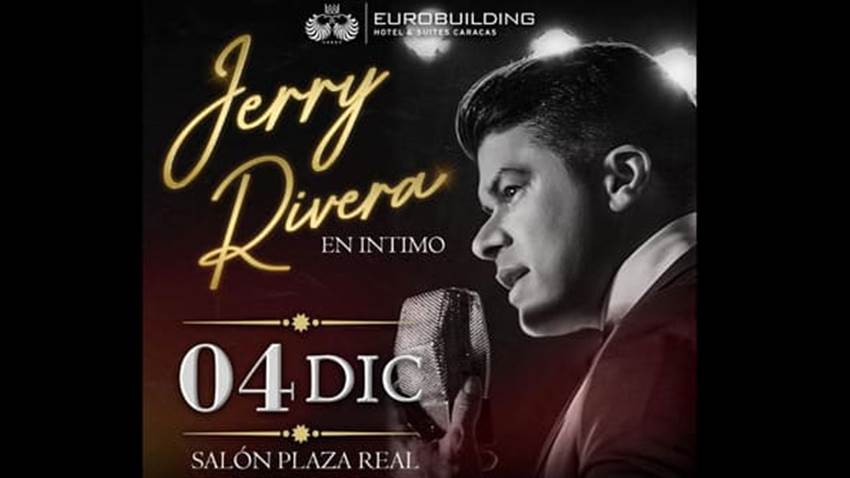 Jerry Rivera abre una nueva fecha en Caracas