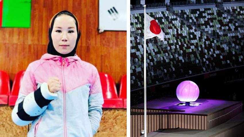 El homenaje de Japón a los atletas afganos: el inicio de los Paralímpicos fue el más emotivo