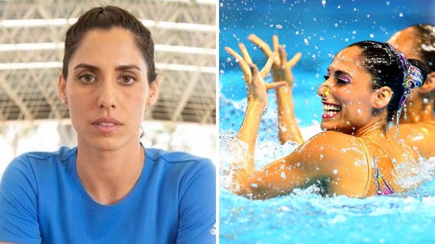 La nadadora mexicana que quería ser astronauta, pero al final se enamoró del agua