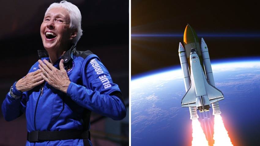 La NASA le negó volar y ahora es la persona más longeva en ir al espacio: conoce a Wally Funk